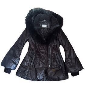 🖤 MACKAGE — Black Mid-Thigh Winter Coat | Size M (runs small)